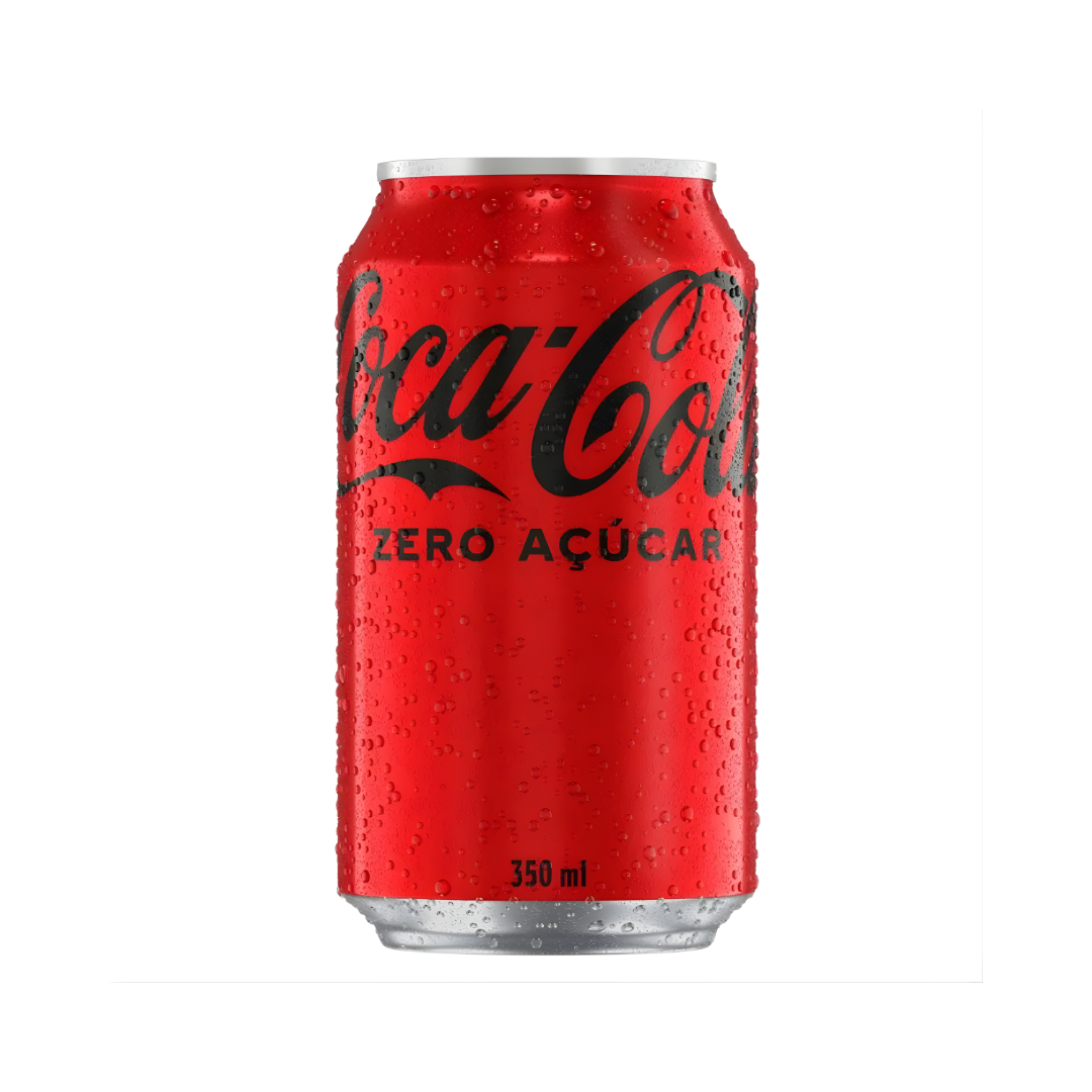 Refrigerante Coca-Cola Zero - lata 350ml