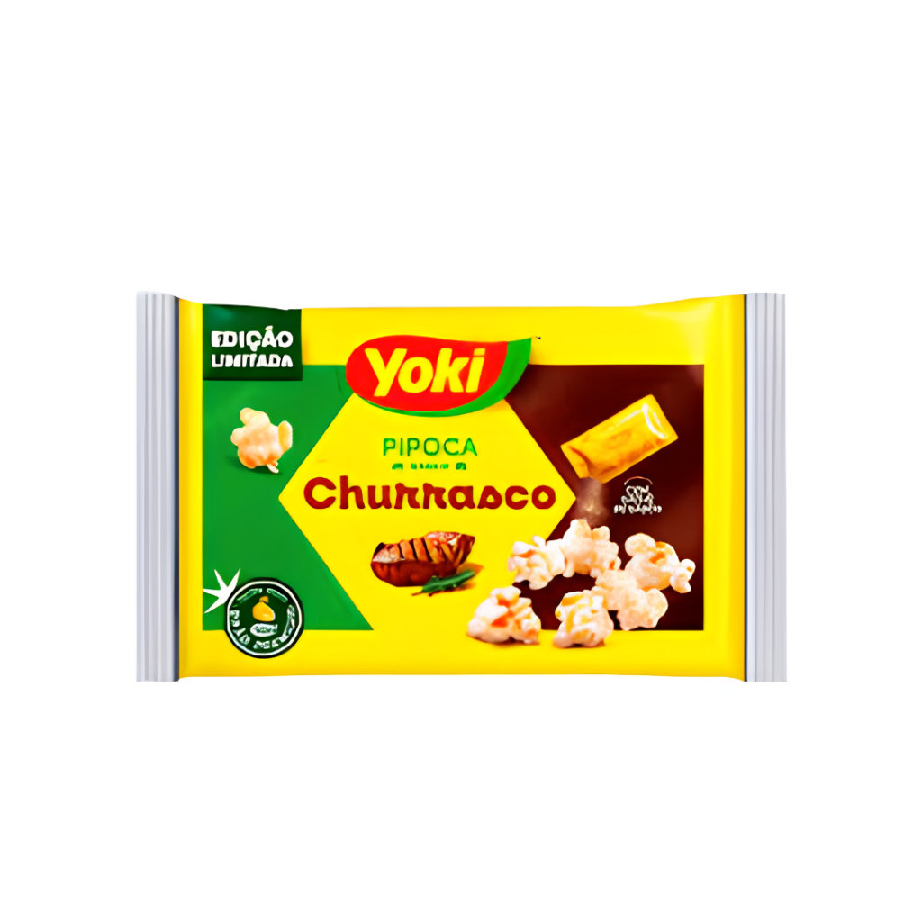 Pipoca Microondas Yoki 90gr - Sabor Churrasco