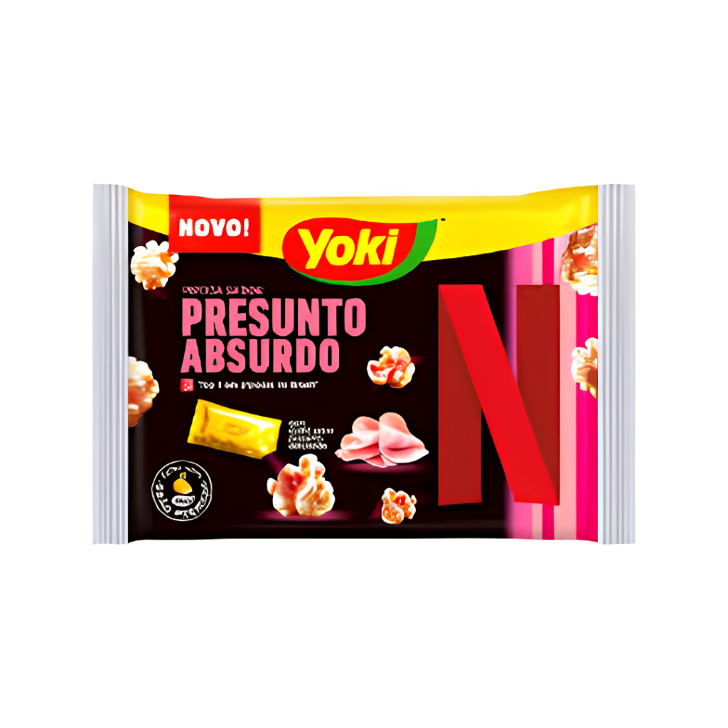 Pipoca Microondas Yoki 95gr - Sabor Presunto Absurdo