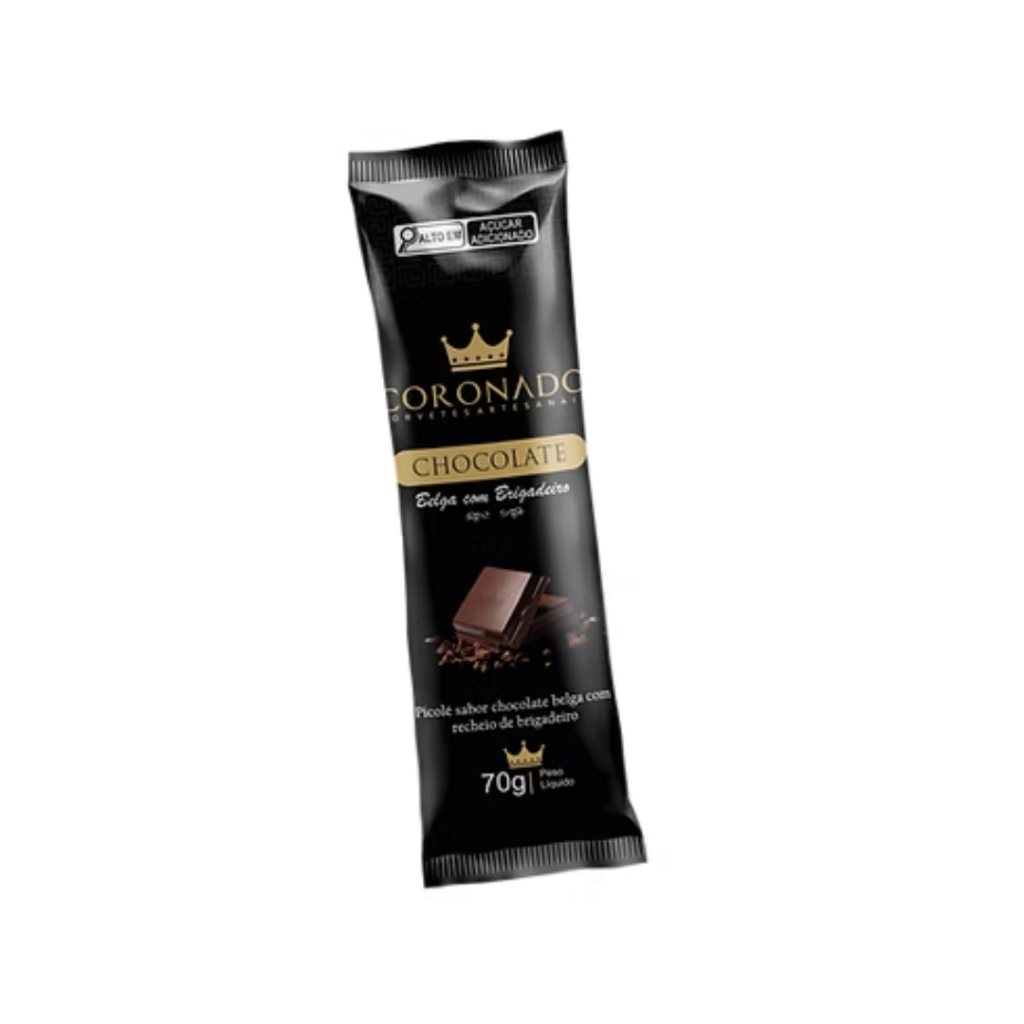 Paleta (Picolé) - Chocolate Belga