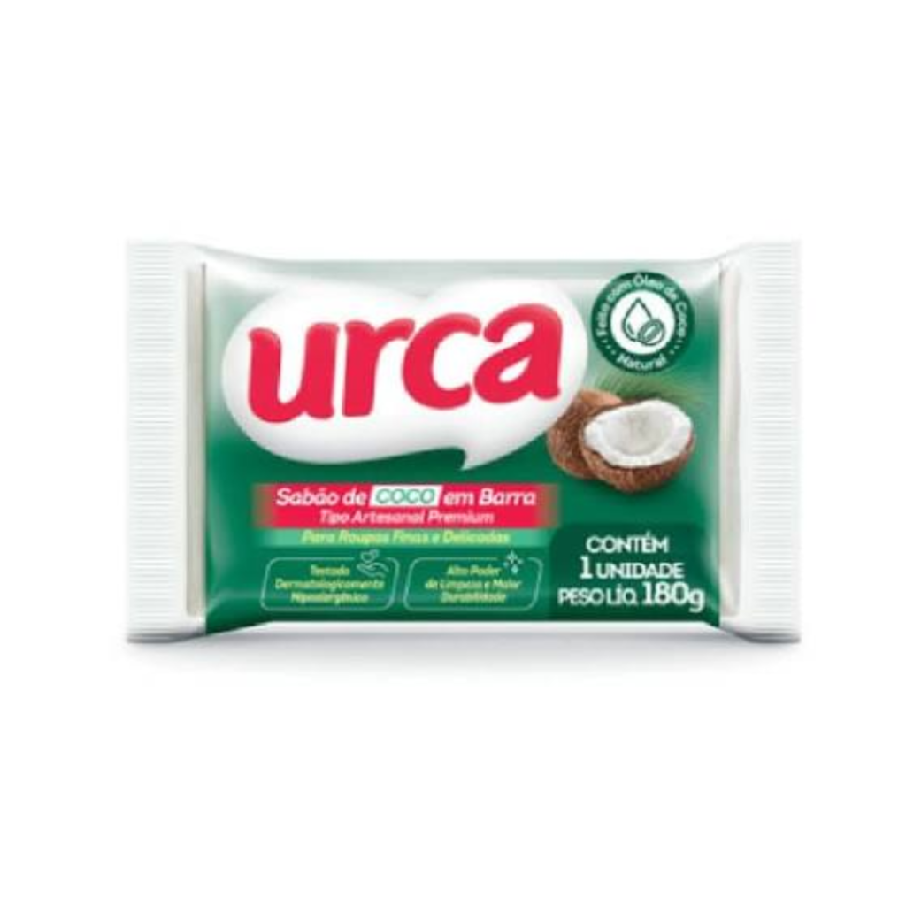 Sabão de Coco em Barra 180gr
