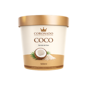 Sorvete Coronado 500ml - Coco