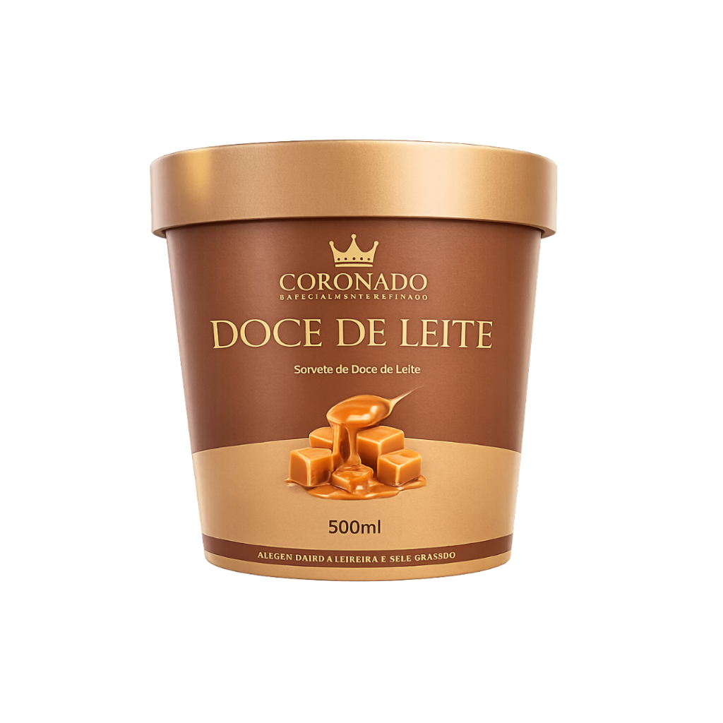 Sorvete Coronado 500ml - Doce de Leite
