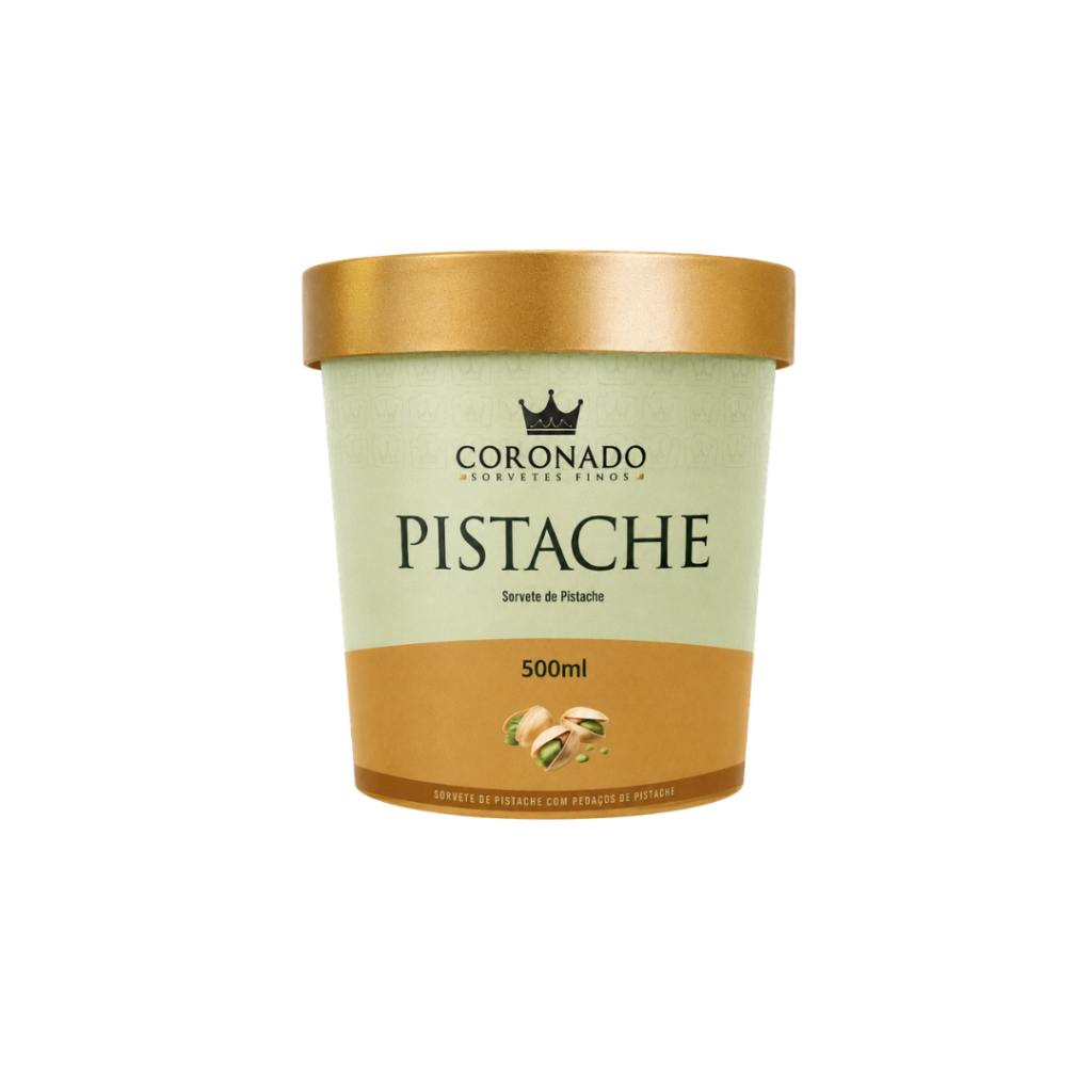 Sorvete Coronado 500ml - Pistache