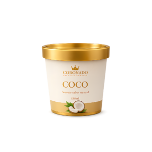 Sorvete Coronado 150ml - Côco