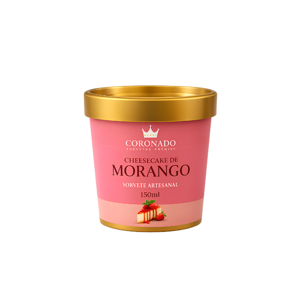 Sorvete Coronado 150ml - Morango