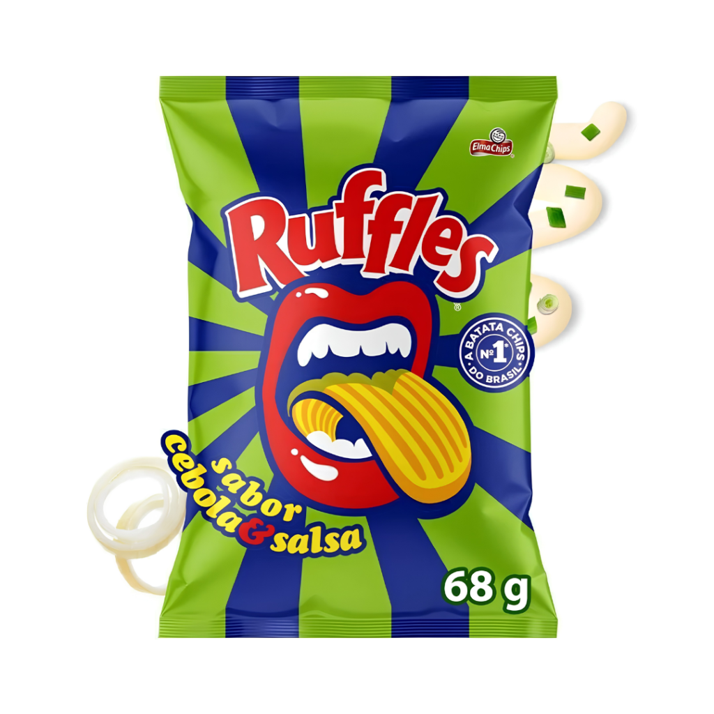 Batata Frita Ruffles 68gr - Cebola