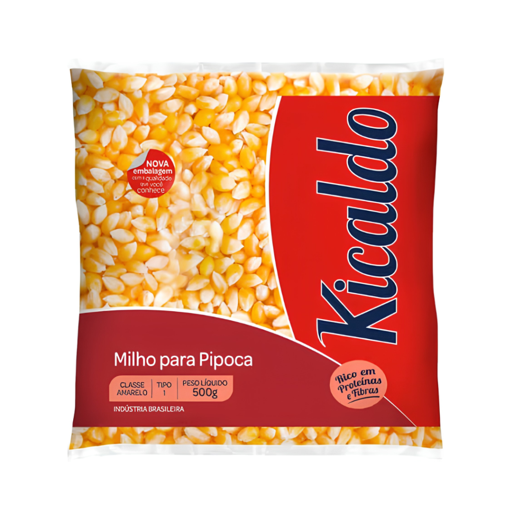 Milho de Pipoca Kicaldo Premium - 400gr