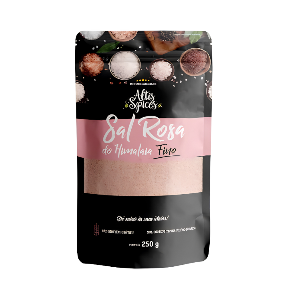 Sal Rosa do Himalaia Fino - 250gr