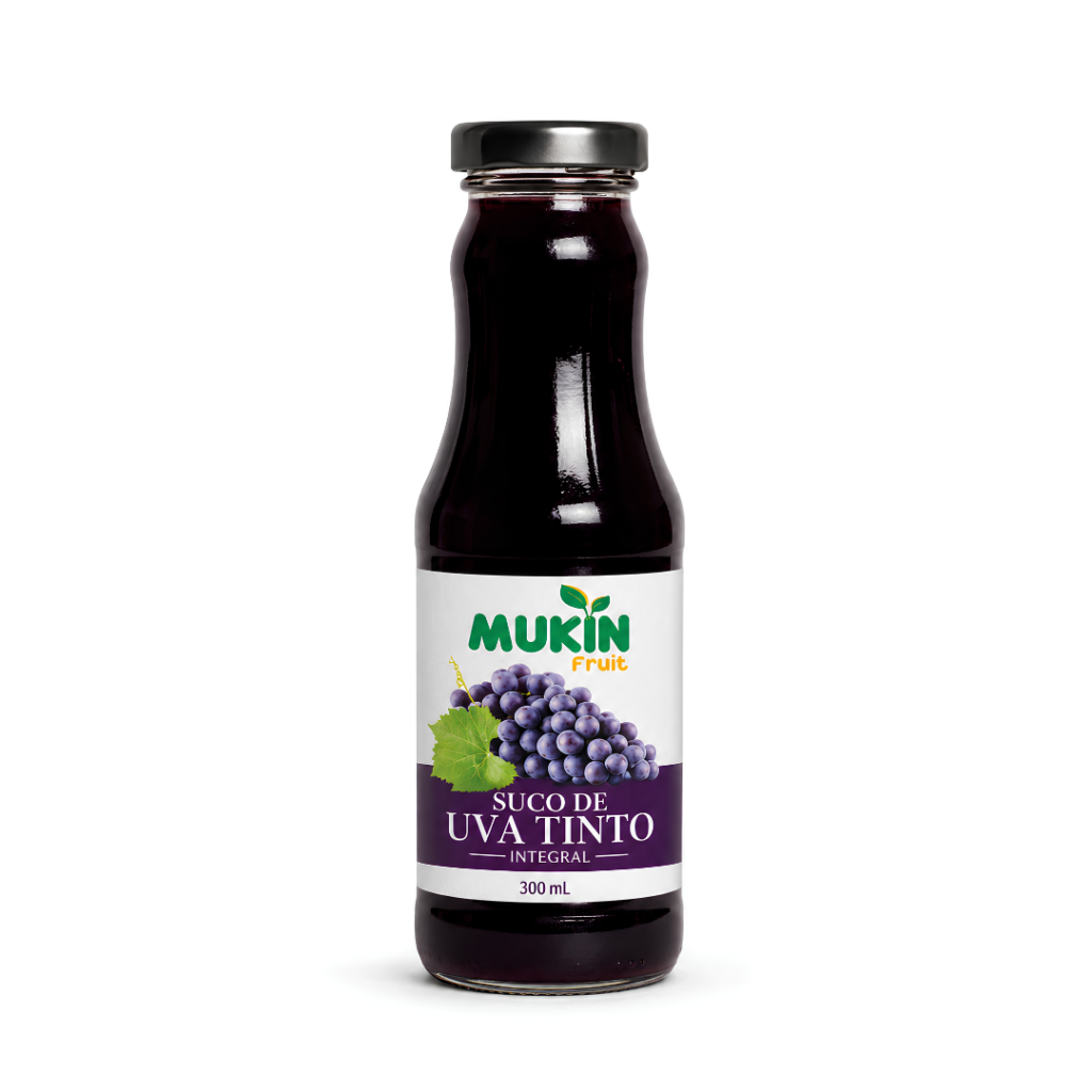 Suco de Uva Mukin - garrafa vidro - 300ml